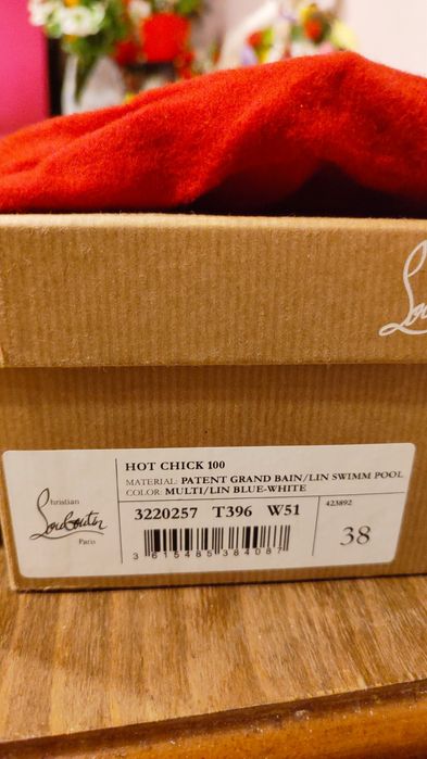 Pantofi Christian Louboutin 38