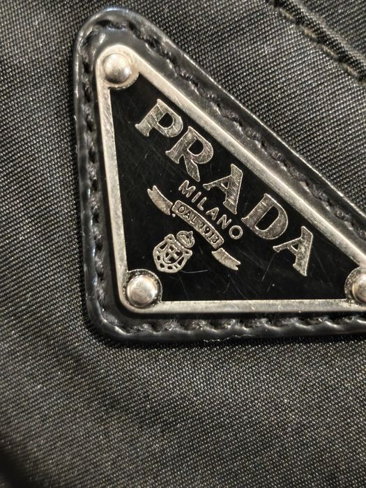 Оригинал Prada Tessuto Nylon Винтаж сумка черная