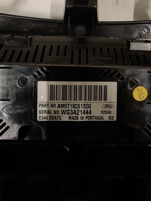 Управление климатроник Ford Focus / Форд фокус 2013г