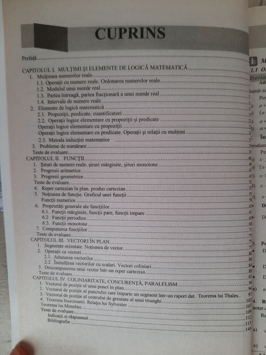 Culegere de matematică clasa a IX a ,matematică informatică