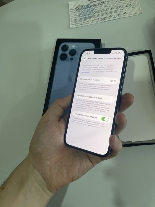 IPhone 13 Pro 128Gb, 100%акб