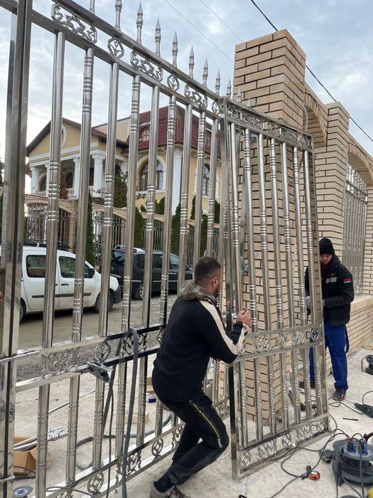 Balustrade si porti din inox la preturi mici