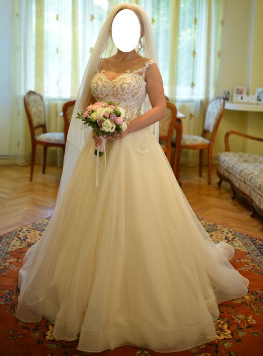 Vand rochie mireasa mărime S/M - PREȚ REDUS