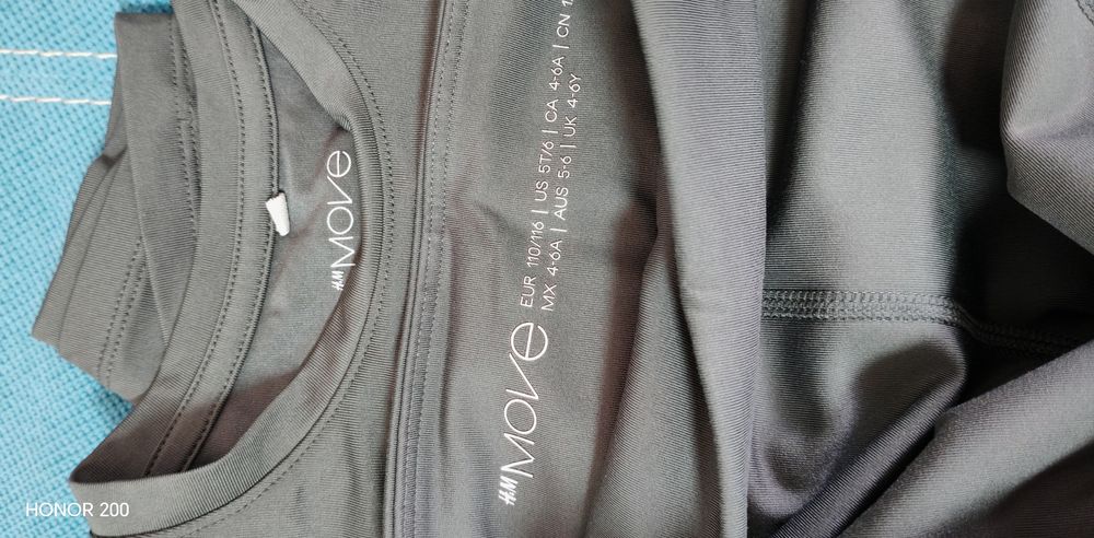 Лот спортни дрехи H&M, момиче 5-6г