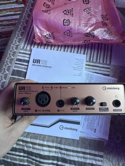 Interfata audio Steinberg UR12 noua cu garantie