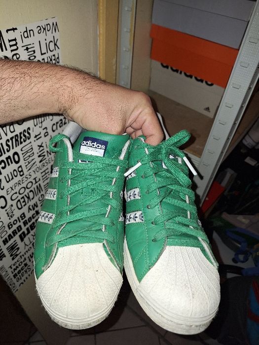 Adidas superstar verde