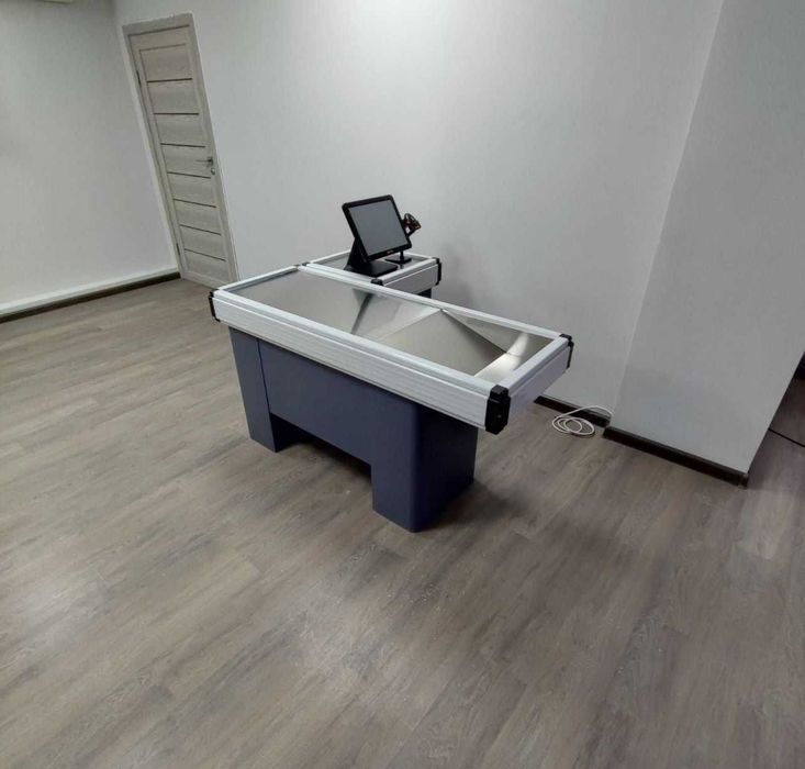 Кассовые боксы для магазинов кассовый стол на заказ касса с лентой