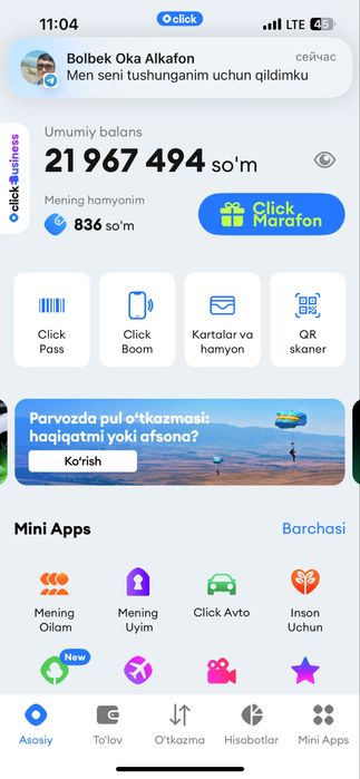 Alkafon mantaj ishlari