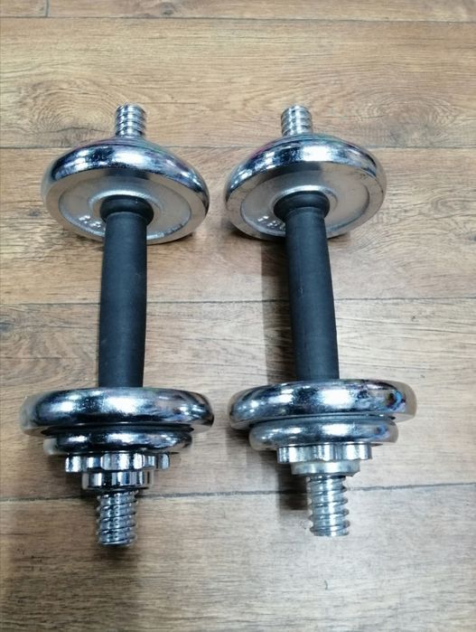 Гантели разборные хром