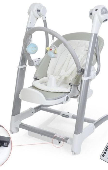 Электрокачеля- шезлонг 2в1