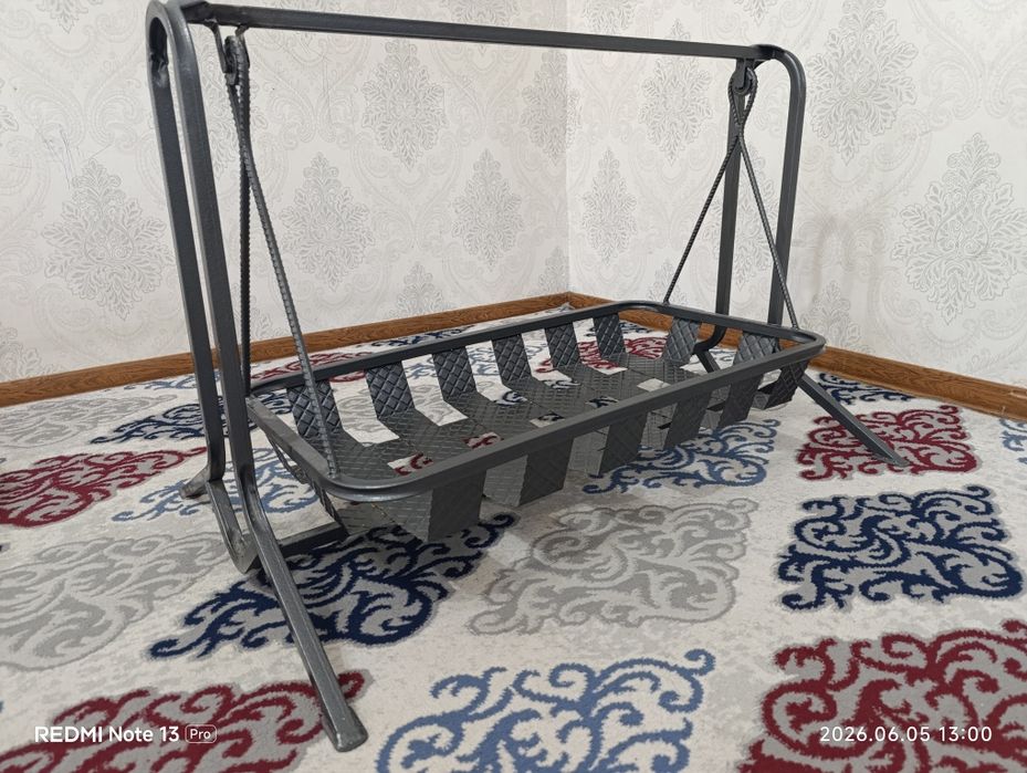 Качели колыбель металлическая
