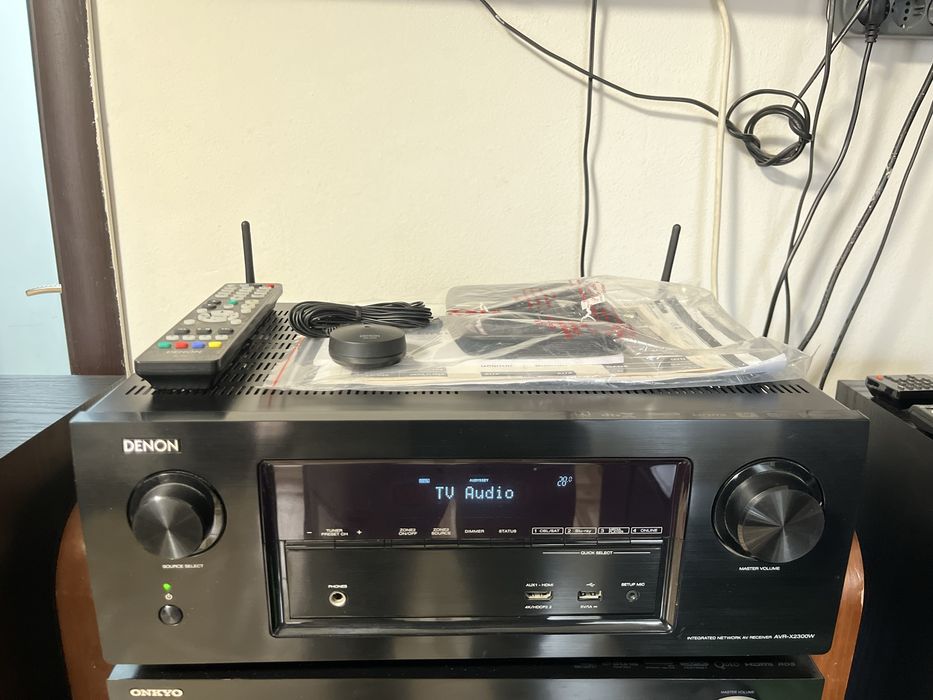 Denon AVR-X2300W 4k/7.2/Atmos/Bluetooth/wifi/Airplay/Spotify/usb etc.