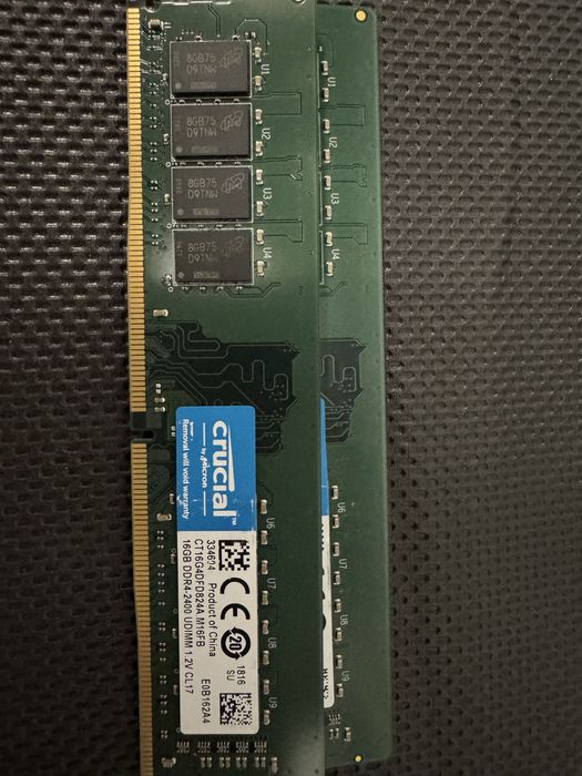 Memorii ram ddr4 2400mhz 16 32gb 2x 16gb