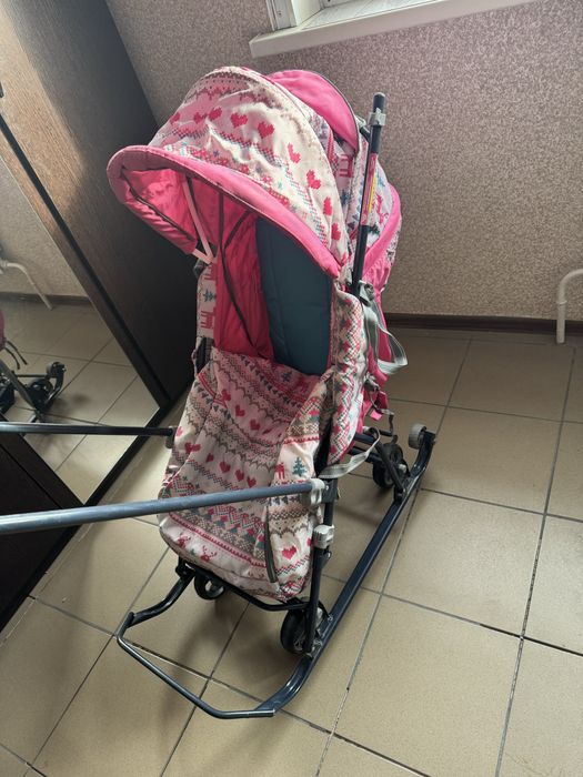 Продам сани-коляску