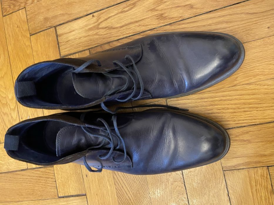 Ghete piele Enzo Bertini