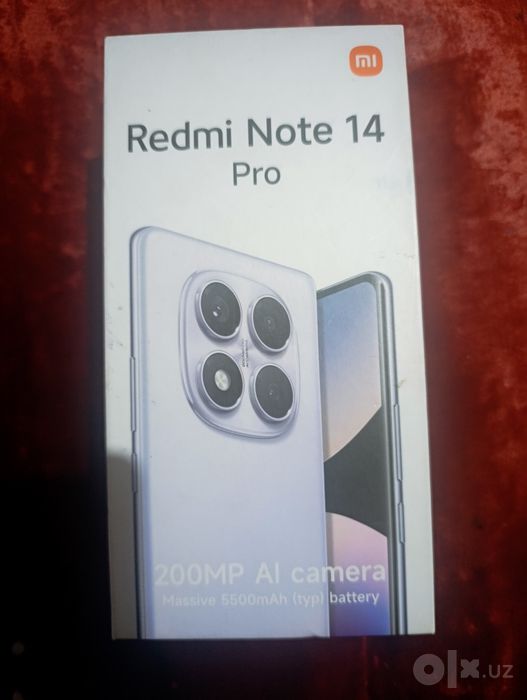 Redmi note 14 pro ideal 8/256 qora