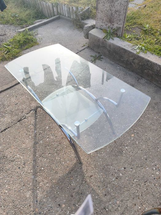 Холна стъклена Маса 120/60 см