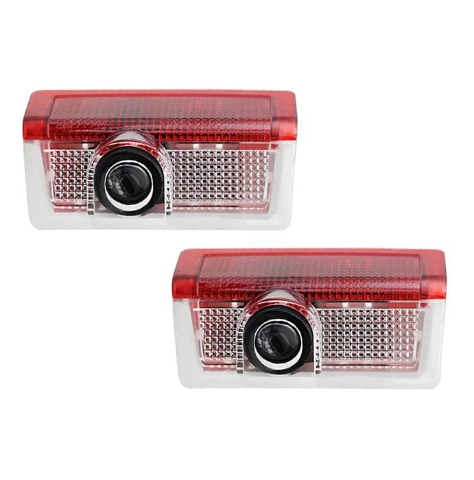 Плафон 2 бр. LED лампа за врати 3126-BZ2 на кола с проектор лого за Me