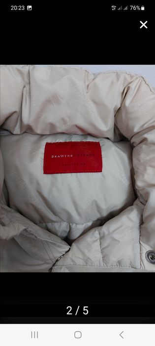 Vind geaca lunga groasă mar L