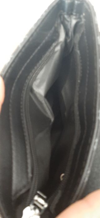 Мъжка кожена чантипка 19см /20см