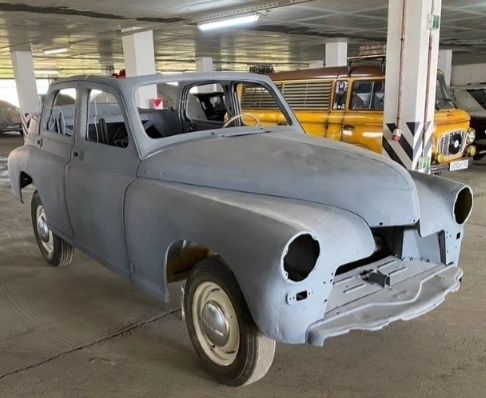 Легендарного ретро редкие автомобил ссср газ м20  кабриолет.