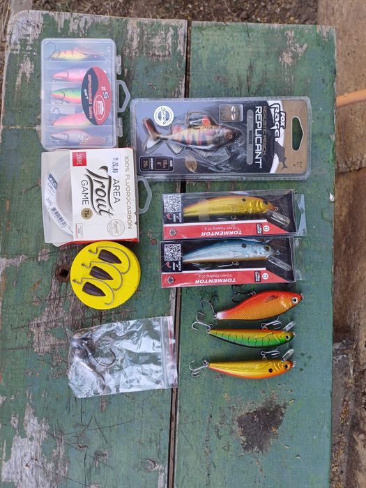 Воблери и силиконки