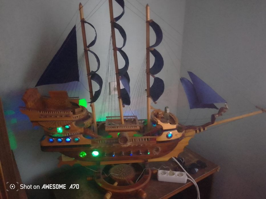 Ручное изделия корабль