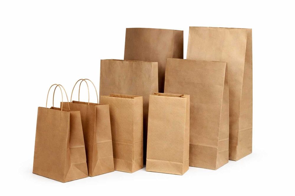 Пакеты Крафт, с ручкой без ручек!
