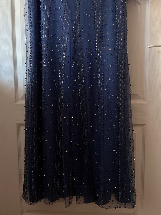 Rochie stralucitoare de nașă/de gală/de revelion