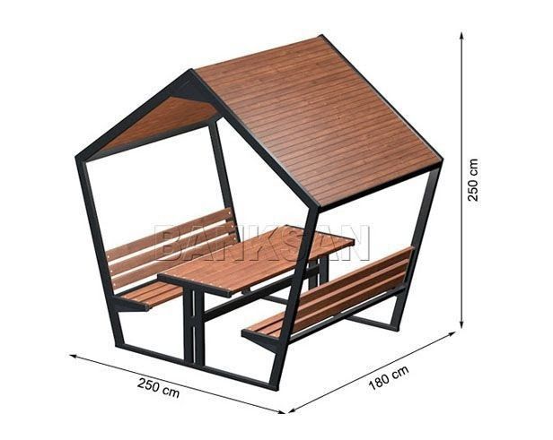 Беседка Скамейка Рассрочка