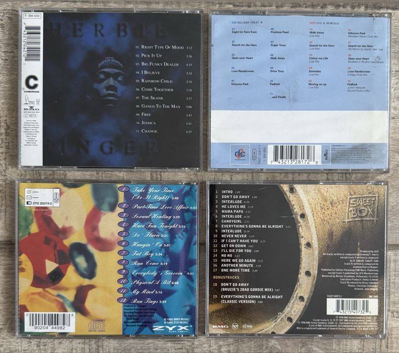 Pachet 13 Eurodance - Kaoma/Splash/Dj Quicksilver/Herbie/2-4 Family