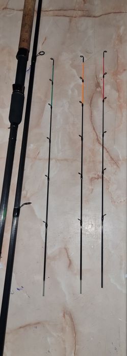 Lanseta + mulineta 3 tronsoane Feeder plus - NOI !!