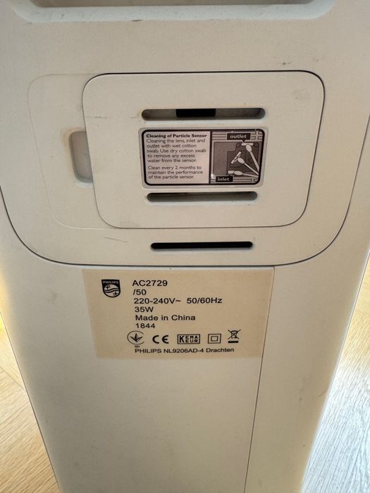 Пречиствател и овлажнител за въздух 2 в 1 Philips AC2729/50 серия 2000i за стаи до 30кв.м.