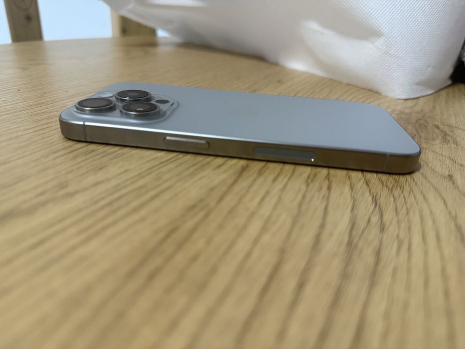 iPhone 15 Pro – 128 GB | Natural Titanium | Stare impecabilă
