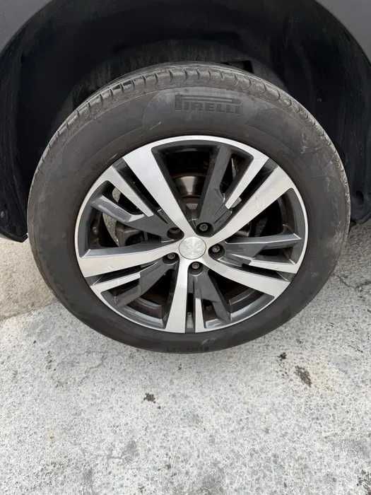 Set Roti Vara Originale Peugeot 3008 5008 R18 Model Detroit 5x108, Anvelope DOT 2025 Ca Noi  : 7.5J x 18 ET 49
