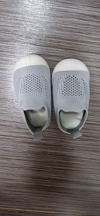 Мокасины серые 19/145