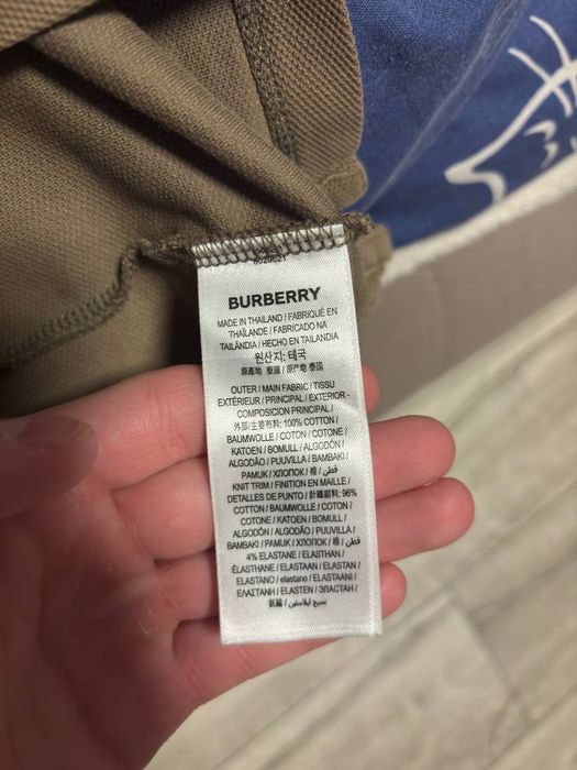поло burberry ss