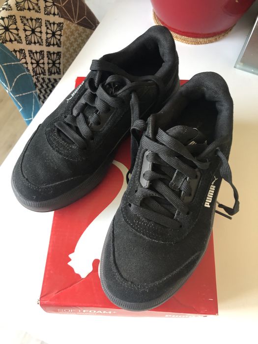 Sneackersi Puma -piele naturala intoarsa