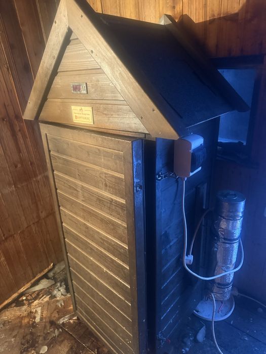 Коптильная для копчения