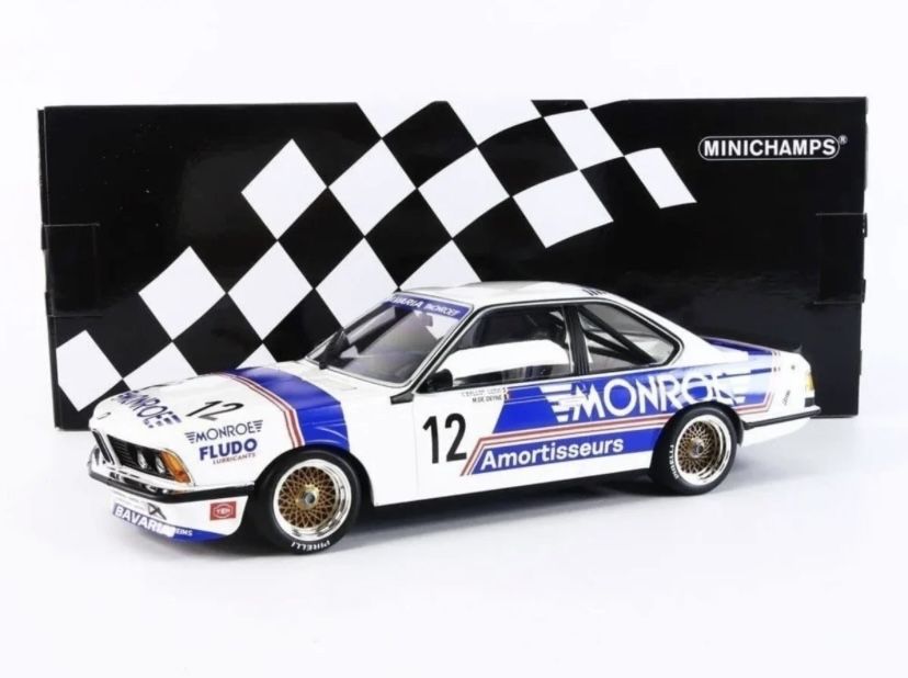 MINICHAMPS BMW 635 CSi machetă auto scara 1:18 25cm ed limitata 300buc