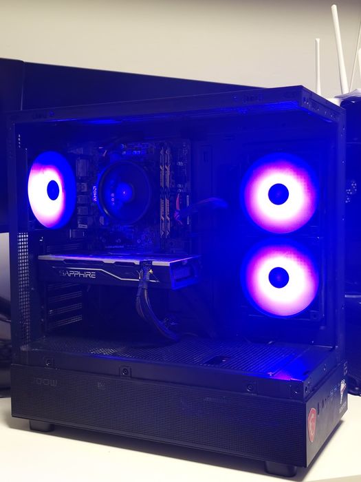 Геймърски компютър ryzen 5/rx580/16gb ram/1tb ssd