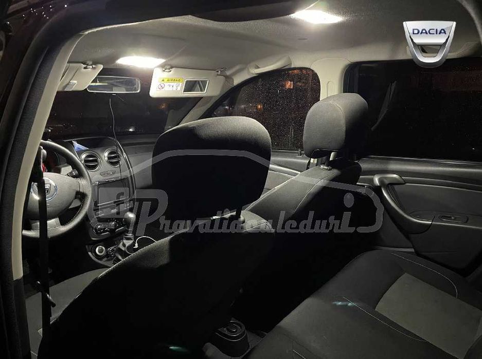 Pachet becuri led leduri pentru iluminare interior Dacia Duster 1 2 3