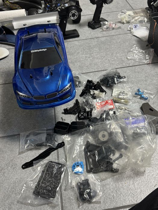 Automodel rc cu telecomanda tamiya tt02 1:10 drift competitie 4x4