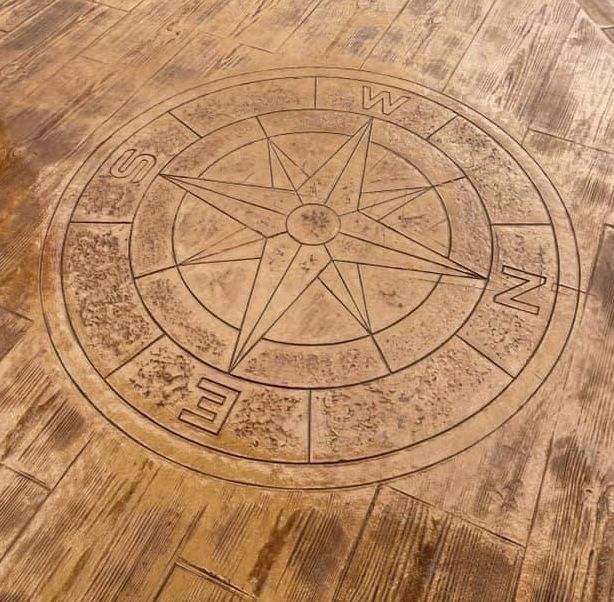 Pardoseli din beton amprentat/elicopterizat(120 ron/mp)