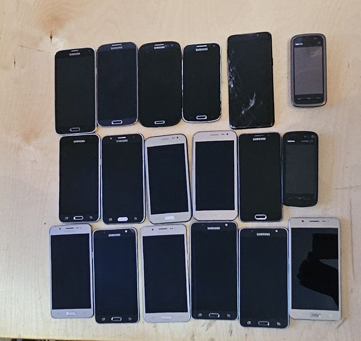 Samsung telfonlar 250000 donas