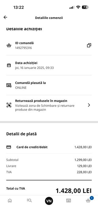 Canapea IKEA extensibila 2 locuri