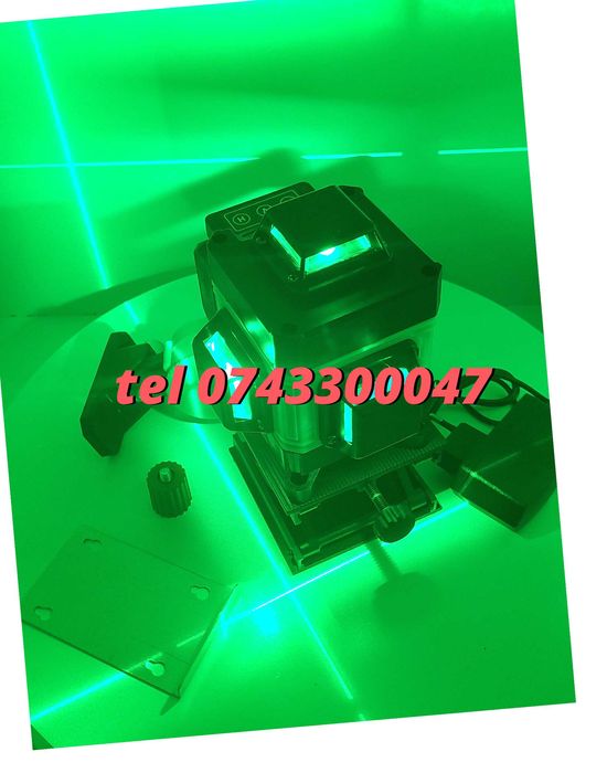 Nou Nivela Fascicul Profesionala Raza 16 Lini 4d  360 Cu Autonivelar