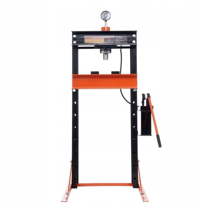 Presa hidraulica pneumatica, capacitate 20 tone, cu piston glisant si