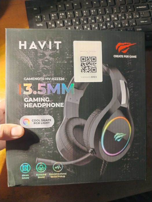 Игровые наушники Havit Gamenote HV-H2232d