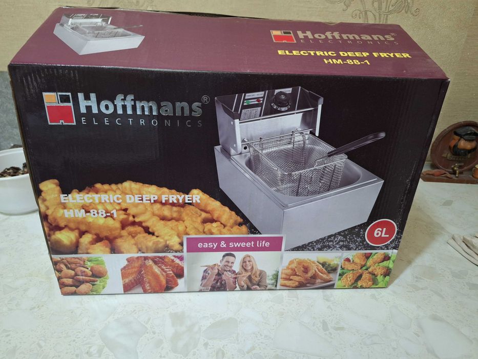 Продается новая фритюрница Hoffmans HM 88-1